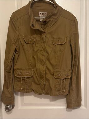 AMX Women’s Utility Jacket in Olive Brown